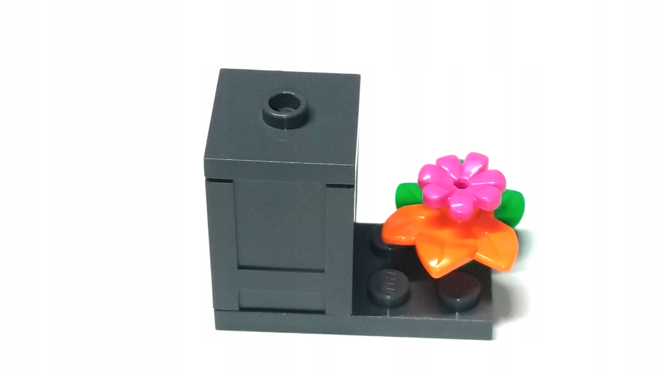 159i Lego kosz na śmieci roślina roślinka szary c. 1 0dbde1fadc63dbfca7187f9ca67a9081