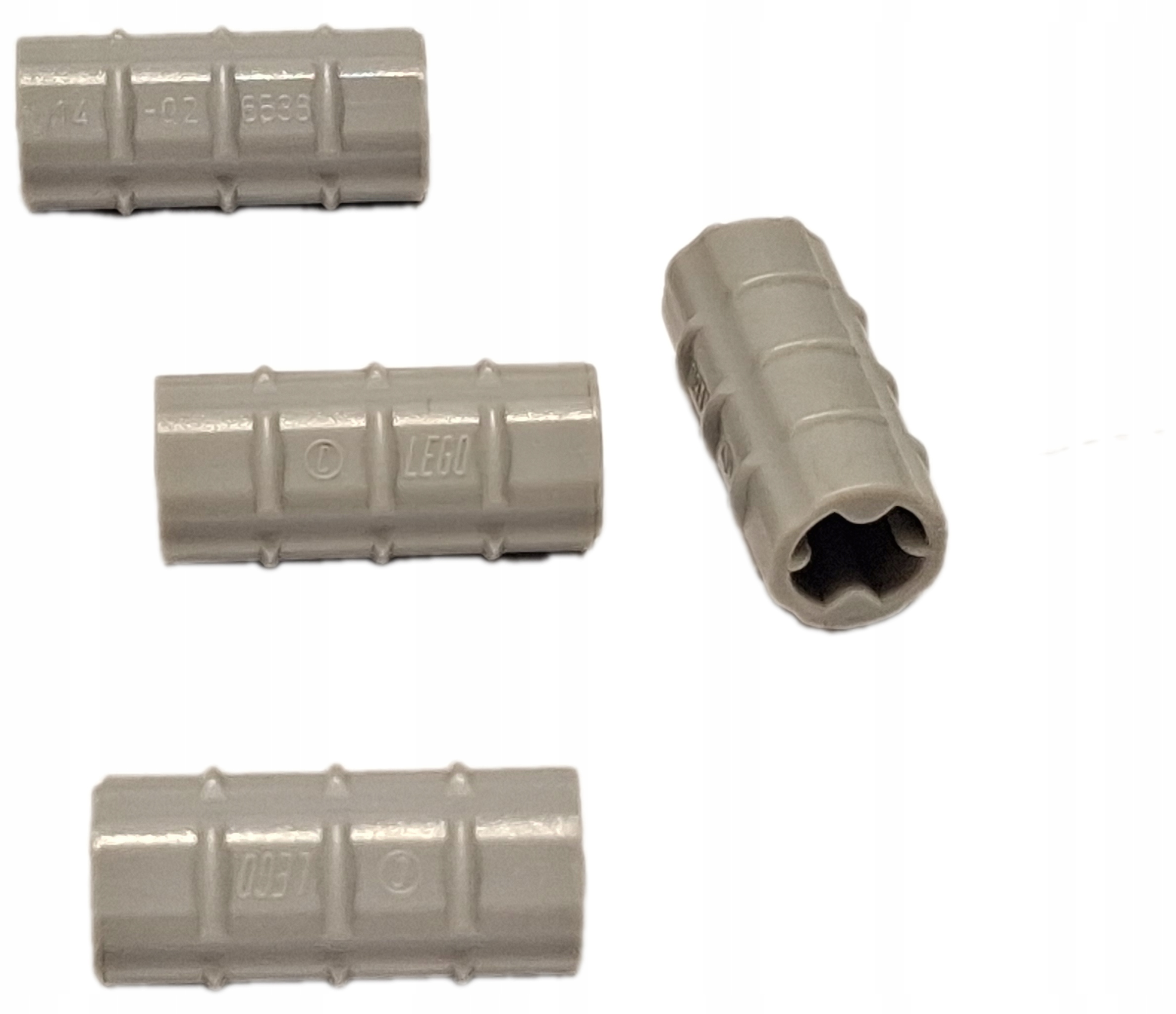104z1. Lego łącznik tulejka 6538b 4 szt szary jasny 1 42fe71b4edf869b3b5fd6ab06d028cf1