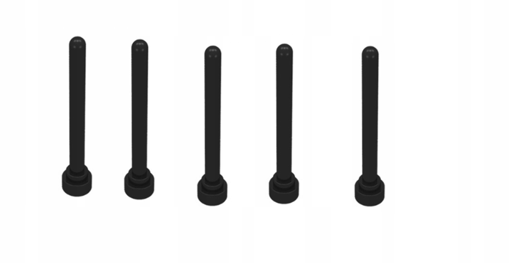 193i Lego 3957 Antena czarna 5 szt okrągła końcówk 1 3570a72be993a1a760a347cef8990faf