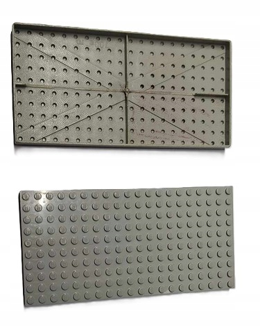 016O7. LEGO system płyta10x20 Lego 700 Płyta gruba szara jasny old 1 sztuka 1 ce22cbb55b4eb2041dfd82db771b4ae8