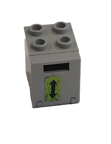 133A11 LEGO 4345 4346 skrzynia szafka kontener szary jasny new sejf naklejk 1 f1f3416b2f0de347b10a24ea0400052b