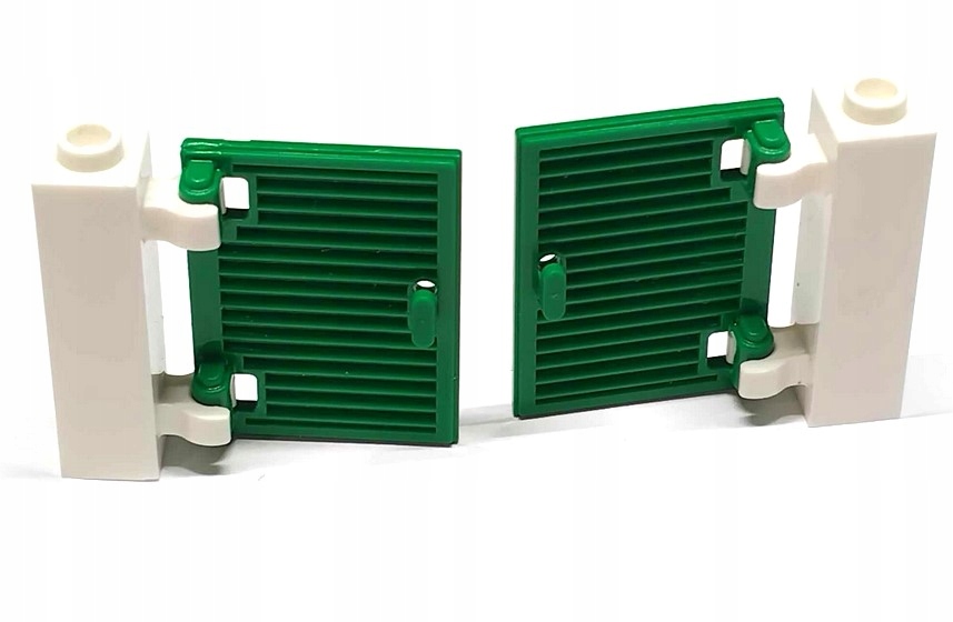 280e1. LEGO drzwi wachadłowe wrota zawias 60583 2 szt, furtka 60800 -2 szt 1 68babc2184804337a6f82744b901ff85