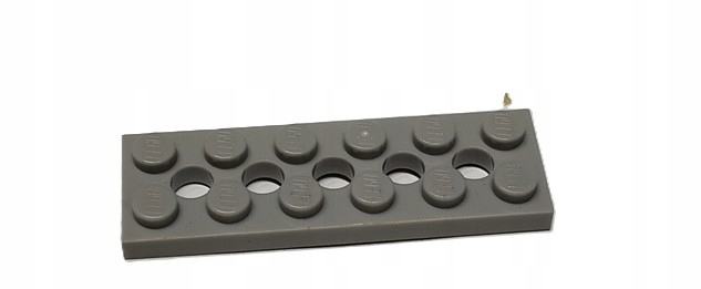 105K4 Lego Technic Płytka z dziurkami 2x6 32001 - szary jasny new 1 3ec50bb3b65e768eeb1171b793a23415