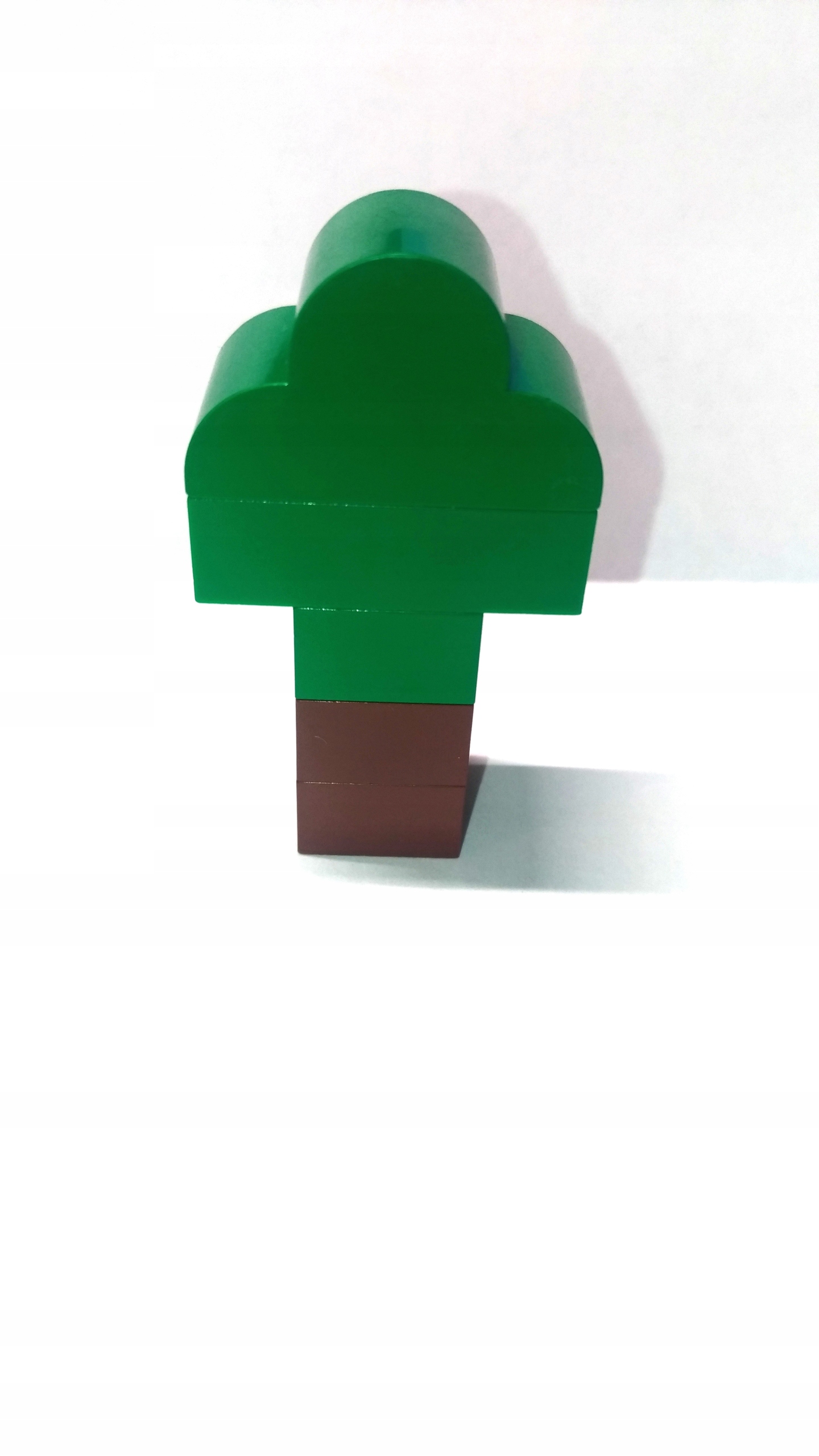 157m. Lego drzewo liściaste zielone pień drzewko 1 e0cb86f9f81097460813f57fc9909b7c