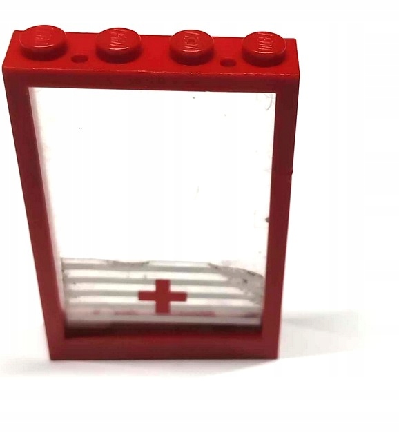 278j10. Lego drzwi rama 1x4x5 rama czerwona szyba 4347 i 2494 1 8eae862971d91c6c26a12298e9015abf