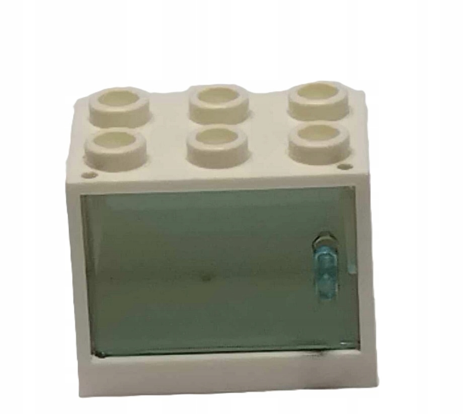 133F13. LEGO skrzynia kontener szafka z drzwiczkami 4532 4533 biała 1 bf2a58c51d2cc35f1142bc8e7c8a7669