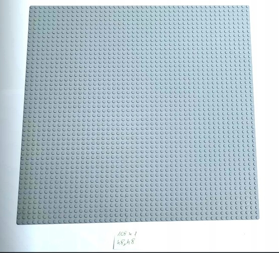 109x1. LEGO płyta 4186 cieńka 48x48 cieńka duża szara 1 9af372cfc337f50b73644ae04201c36d