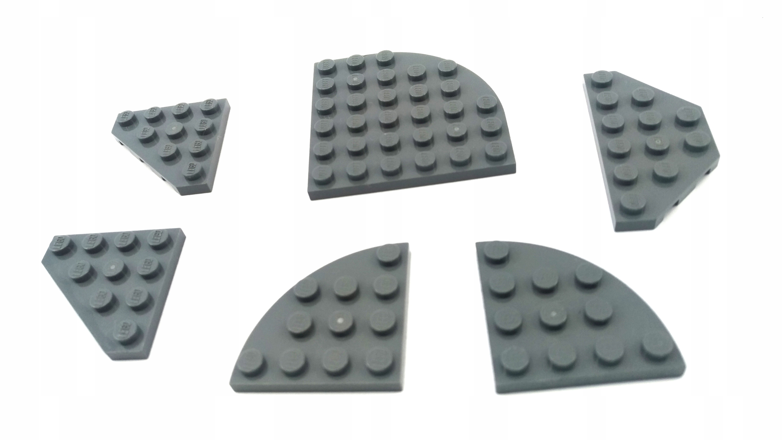 142g. LEGO płyta płyty szara ciemna new skosy 6szt 1 d33122a50bae2d962d8126bf3af5b108
