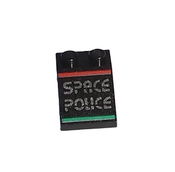 17J2a. LEGO Legoland SPACE Police klocek z nadrukiem 3x2 3298 POLICE 1 2c2241502668f823f67c5fdd867f4dad