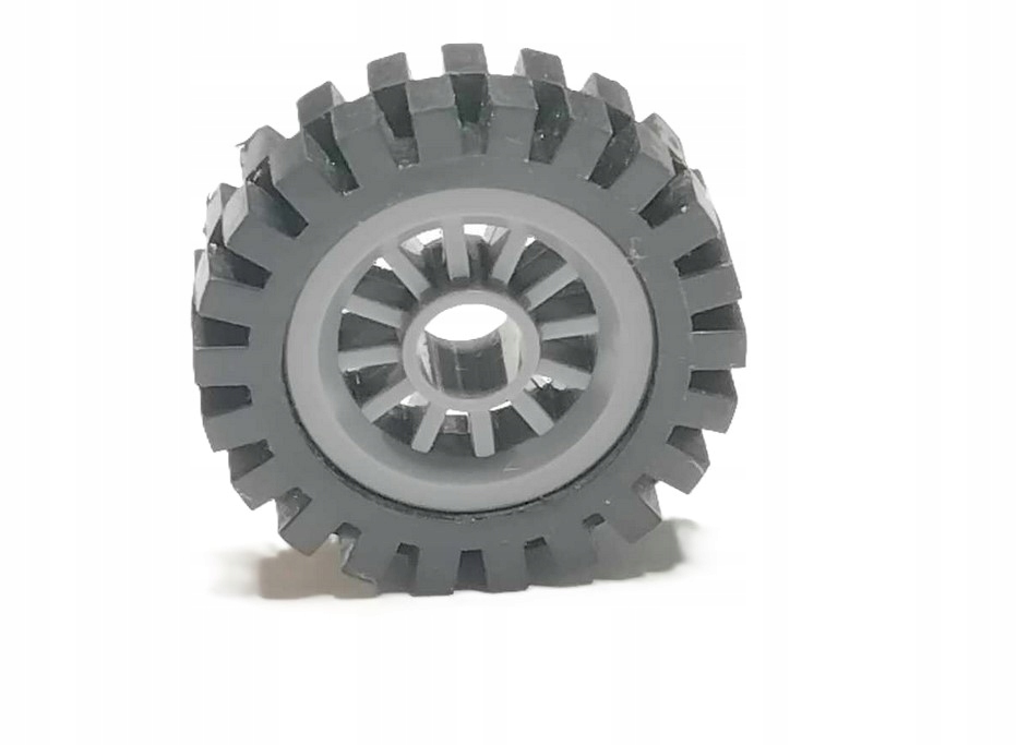 G 6 Lego Technic Koło (opona + felga) 30155 3483 szary ciemny - 1 kompl 1 fcbb01a4ba772240699fd63f4b8055ea