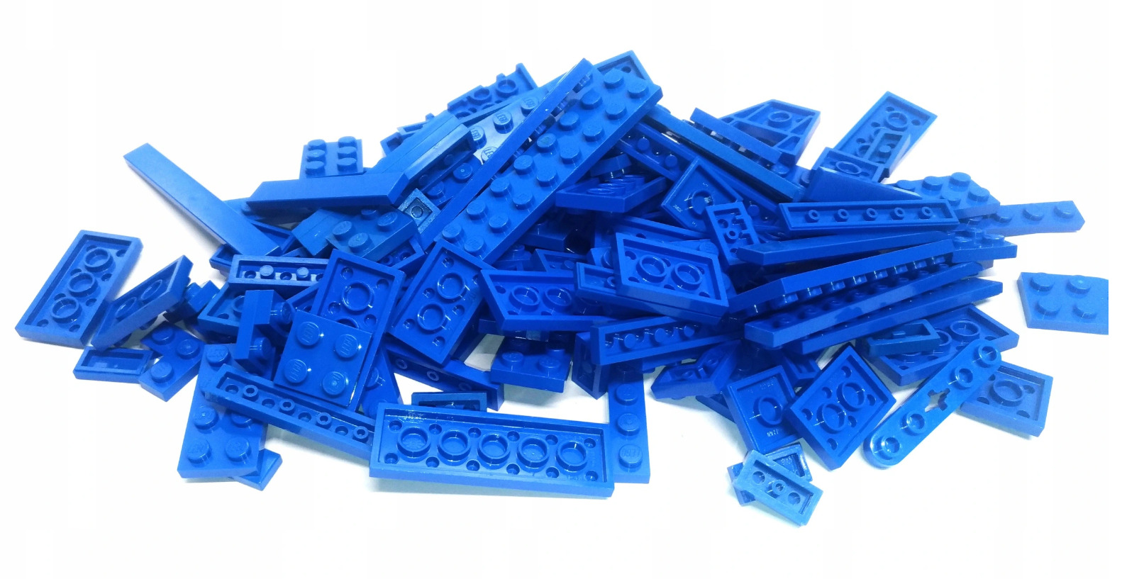 075. Lego niebieskie blue płaskie 100g MIX 0,1kg 4 8f6f850e5226a8a57f6fba56e6394d37