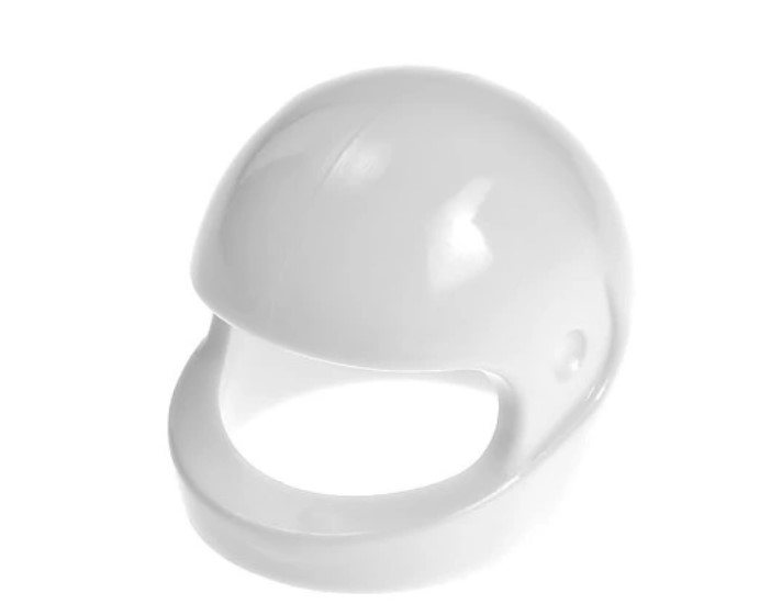 153G26. Lego kask motocyklowy 2446 biały 1 szt 1 28e3877ff14352ba143e672f1b8f437a