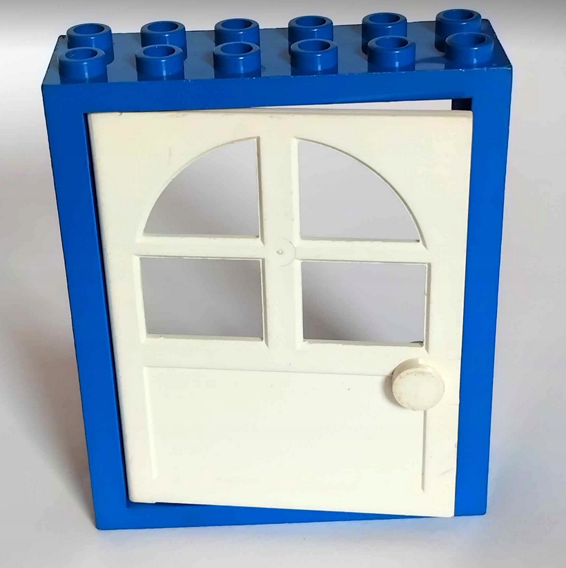 277j2c Lego Fabuland drzwi 62109 LEGO 6235c02 623521 rama niebieska 1 4e0d6f5a750133b47e46ceb274db2784
