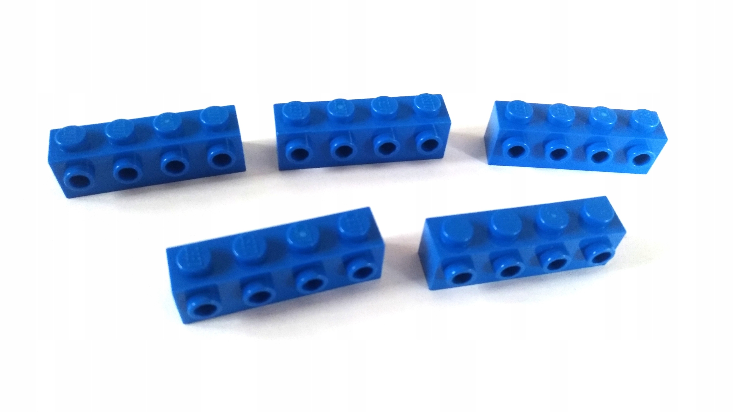 110e. Lego 1x4 30414 zestaw 5 szt niebieski 1 72546dfdc4f5ac95d897905911b53b95
