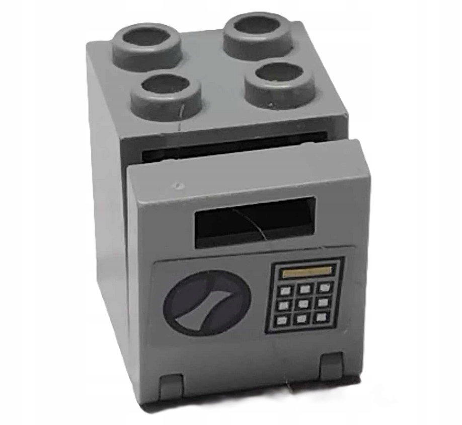 133A5 LEGO 4345 4346 skrzynia szafka kontener szary jasny new sejf naklejka 1 85bf1f0f42c1a5d57f85fad71a01a995