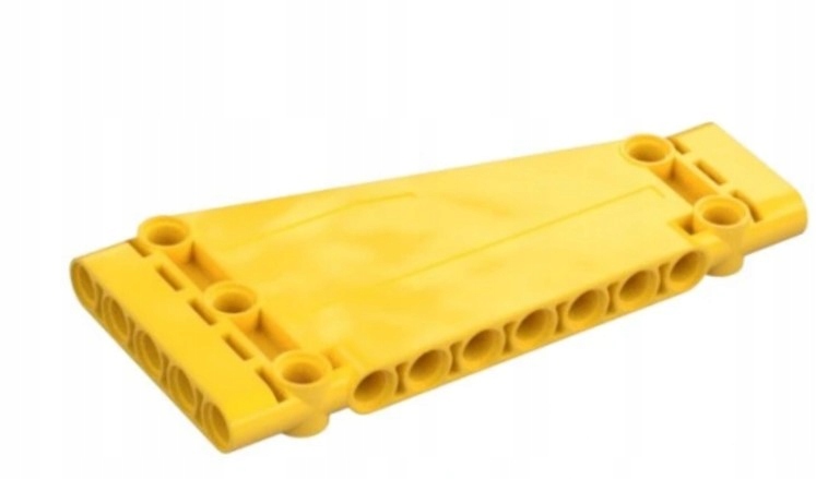 008B4. LEGO panel technic 18945 żółty 1 dfbf124df7b7db817f582389522d698b