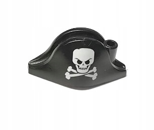 093N4. LEGO Czapka kapelusz piracki, czapka pirata 2528 czaszka 1 427a9211b0a795bae44c87208ca8f7f5