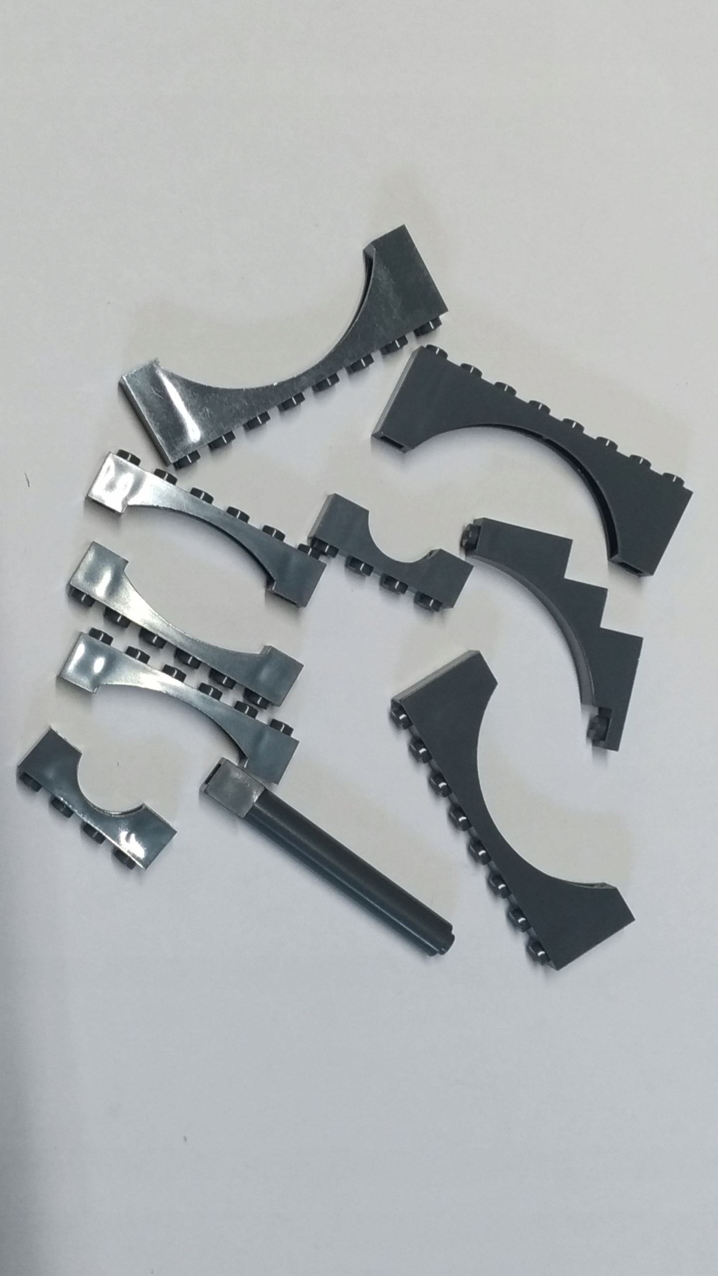 043f. Lego łuk łuki mix10 sztuk szare ciemne 2 292fea34534ed0430a4c1b1ca2a82000