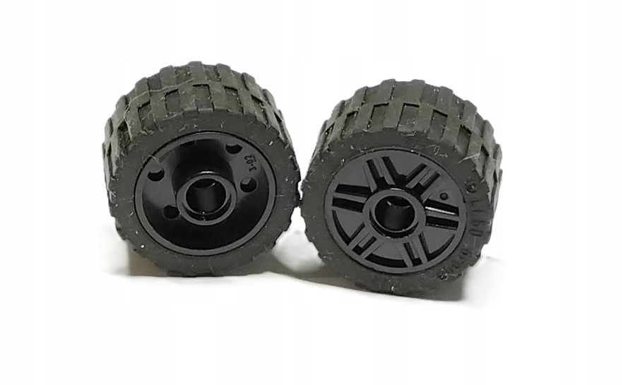 H A10. Lego Technic Koło (opona + felga) 24x14 89201 55982 czarny 1 2b349a865fdadfb569a162498e27111d