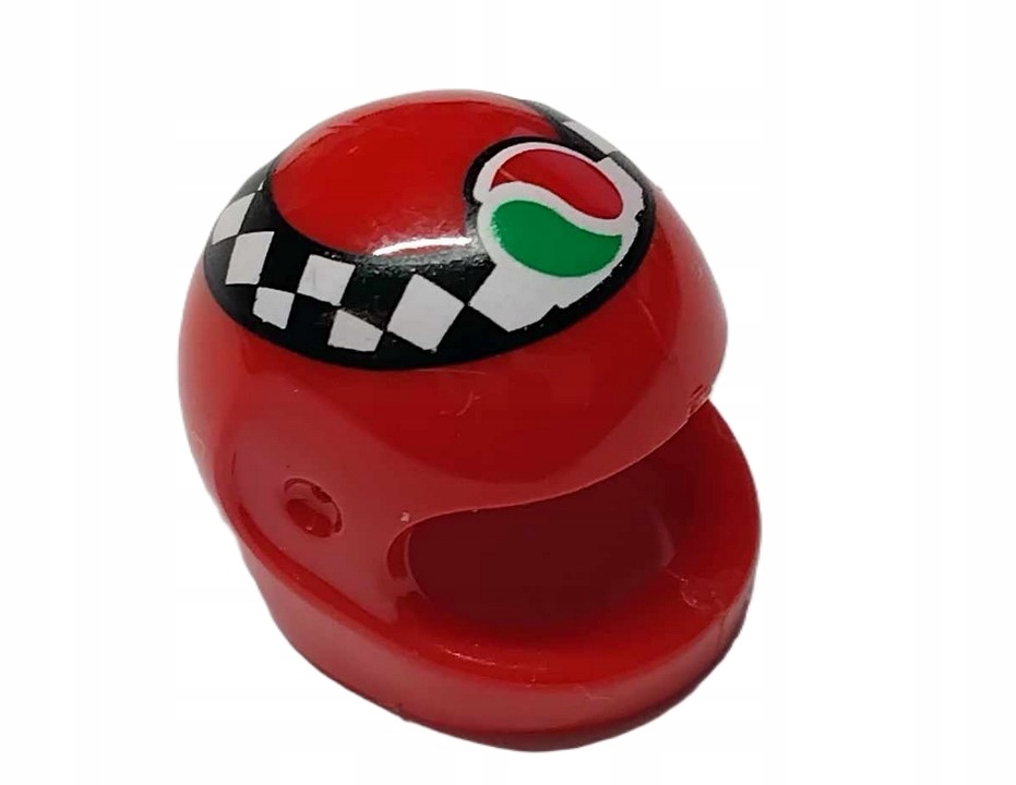 153G11. Lego kask motocyklowy 2446 czerwony nadruk - 1 szt 1 2ebaac373cc9a6a0989bc5801779566e
