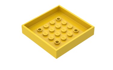 109B5a3. LEGO płyta konstrukcyjna 4452 żółta pudełko 1 bf3bc42037a350a65a3ac2ce487aab21