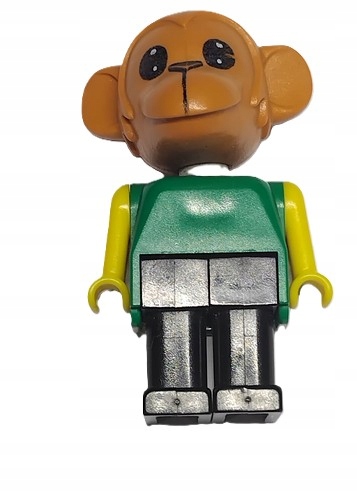 138b2. Lego Fabuland figurka małpa zielona 1 c7062acb8477254f4c600d75118c6d10