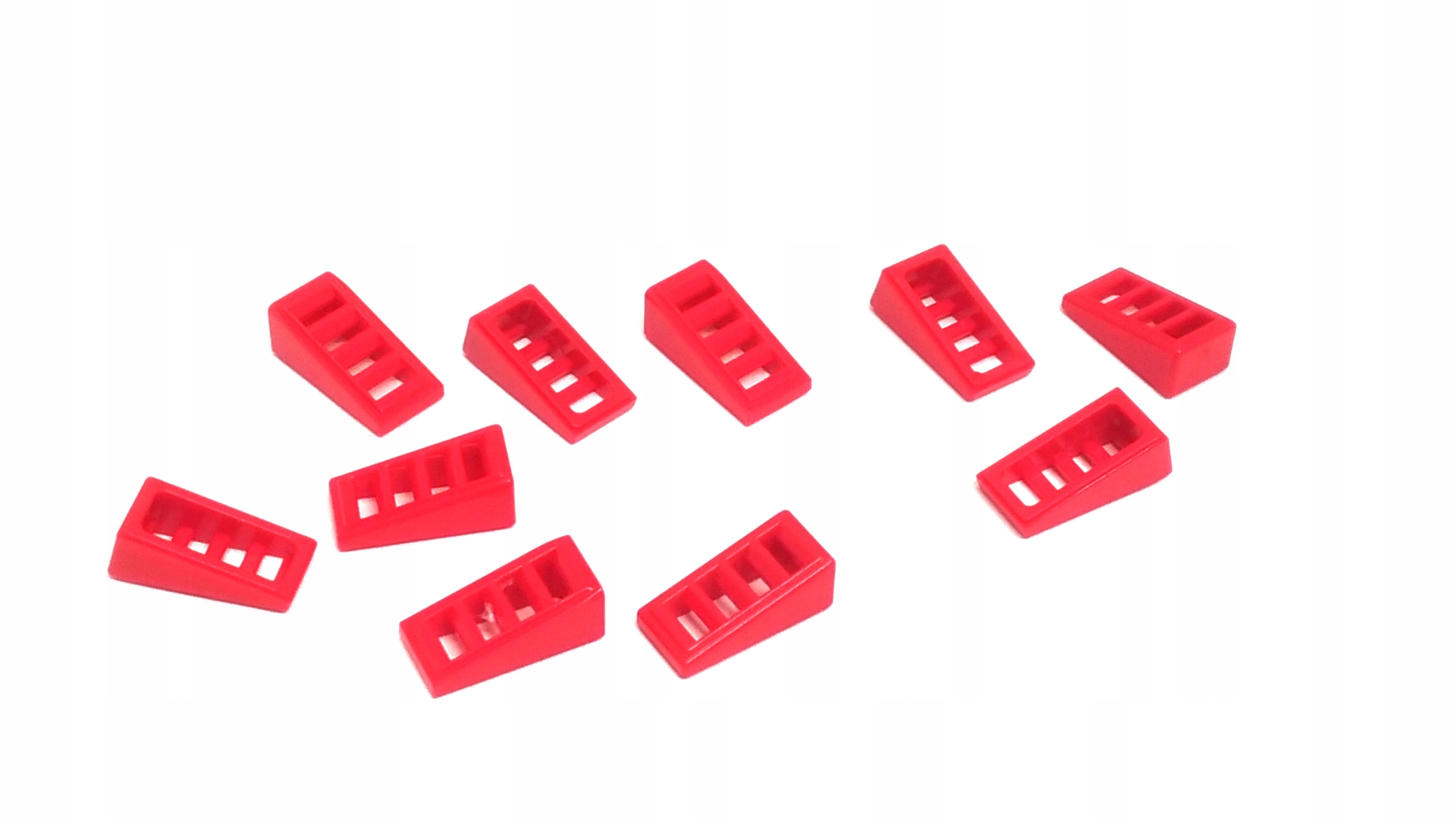 413 a Lego 1X2 GRILL, SKOS czerwony 61409 - 10szt 1 018131ec5d8fb025b87c0f249cac5e29