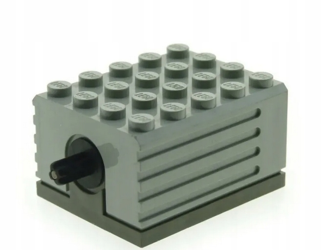 063C2. LEGO elektryka silnik 2838c01 9V szary old 1 60fe23044b66e44298d4b45f44cd9dce