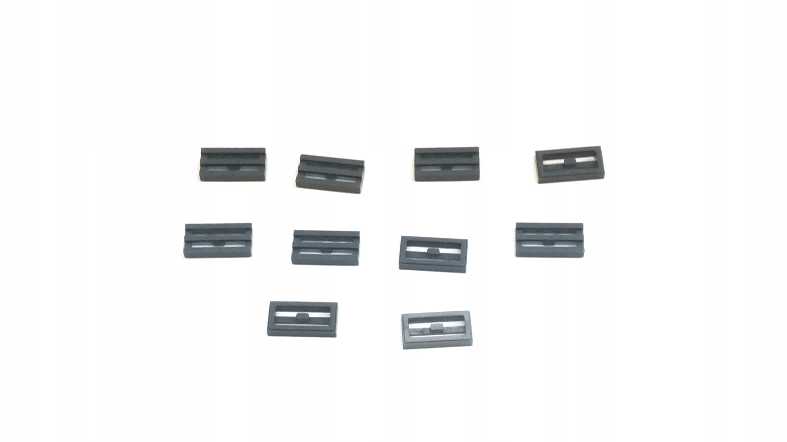 417. Lego 2412 gril 1x2 szare ciemne 2412 - 10 szt 1 5c0ab9ed69aab42094772cb79be747c7