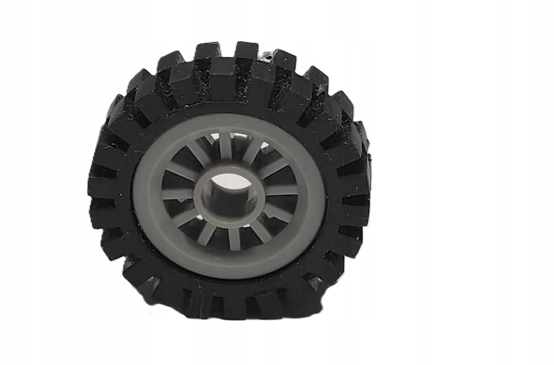 G 9 Lego Technic Koło (opona + felga) 30155 3483 szary jasny old 1 kompl 1 0b5c738afccea9eb68613fd078d0bdae