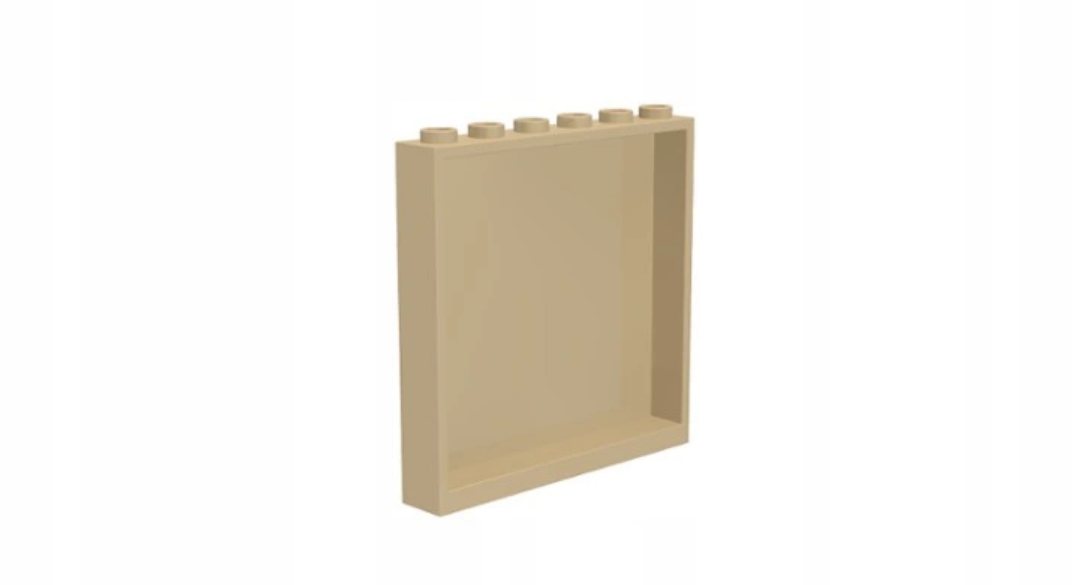 101r. LEGO 59349 1x6x5 tan jasny 1 szt 1 37422dc481d5bbf06c9f505750f78013