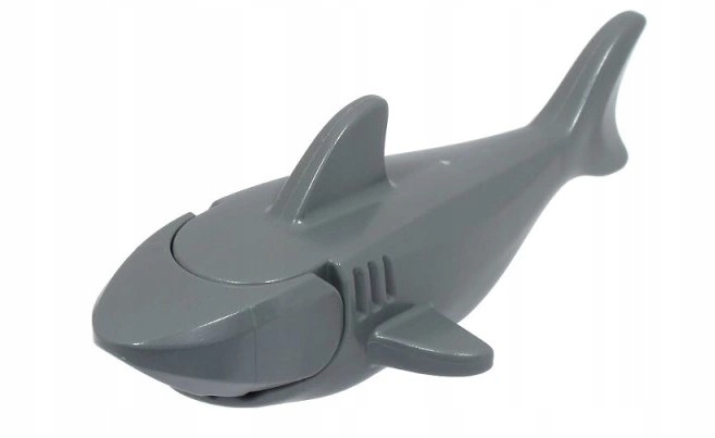 277b5. LEGO 2547c01- rekin shark szary new ciemny 1 84eb57abcc2f6a632896cf12a0996563