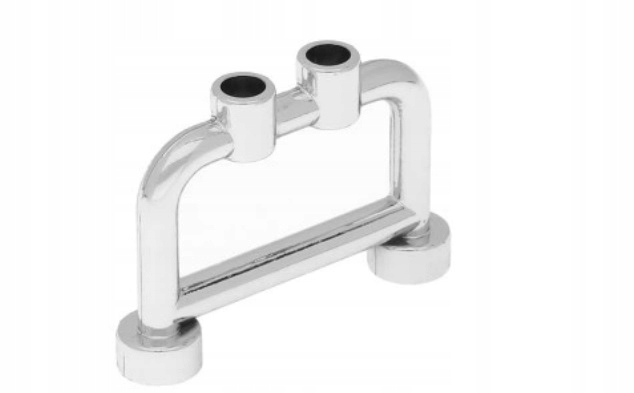 051A7. Lego 4083 barierka płotek Srebro/Chrome Silver - 1 sztuka 1 a4bc87bbd87eafdbd2de0dae61abc5ff