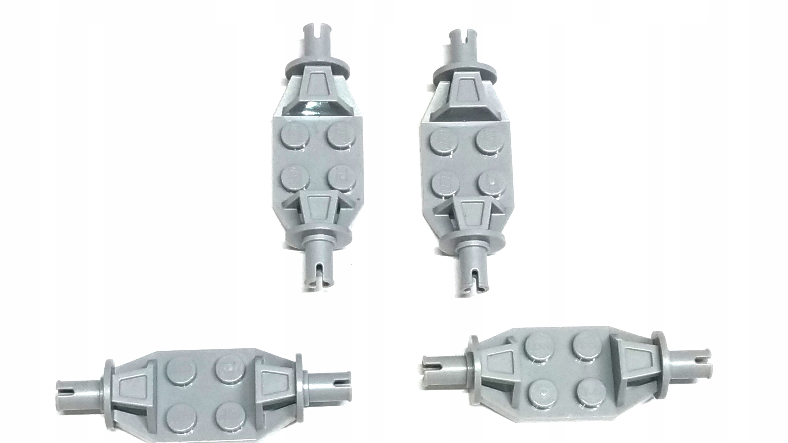 151h. Lego 47720 oś Płytka z osią szary - 4szt 1 0d82768147edf81093beb74ff06e0df6
