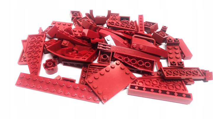 225. Lego Dark Red czerwony Mix 0,1 kg 100 g 7 3acf36640387bc6379de0ed008da7921