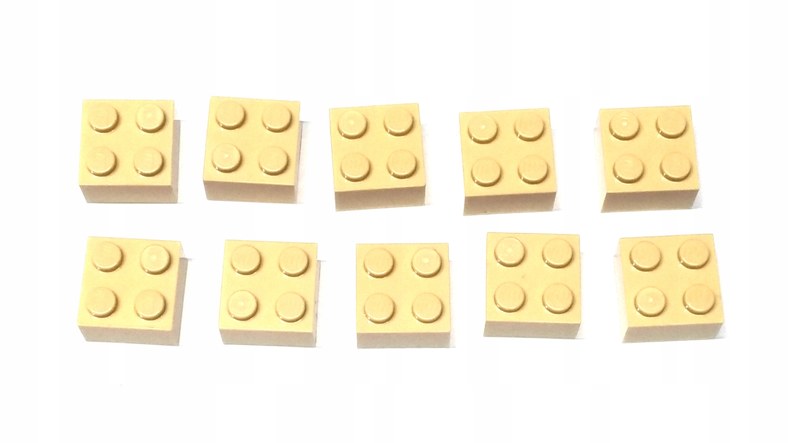 187c. Lego 2x2 Beżowy/Tan (3003/4114306) 10szt 1 bc982281db00cc5be42be65d97e33a57