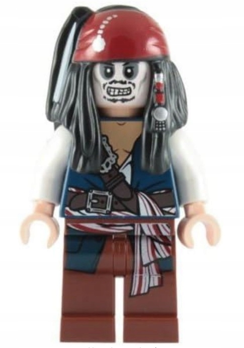 013CC3. Lego figurka Jack Sparrow Skeleton Lego Piraci z Karaibów 1 eb93690dabfd060c52b49c47a91378cf