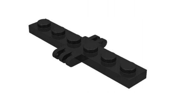 088p11. Lego 4507 zawias 1x6 czarny - 1 sztuka 1 3696a46fa170724bbd72aa675bd08911