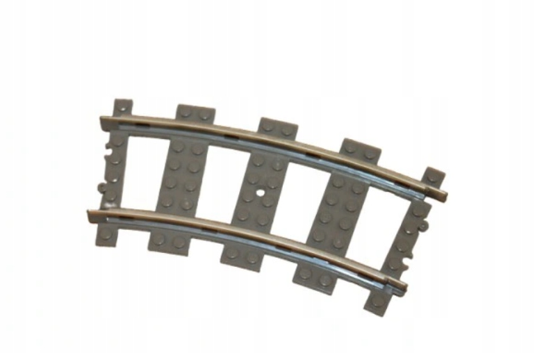 B8. LEGO 4520 Curved Tracks tory łuk zakręt 9V 1 50047e3e16936ab53aa6e6da523b5d11