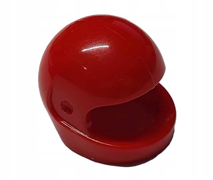 153G27. Lego kask motocyklowy 2446 niebieski nadruk 1 szt 1 382475bbc342c1c579bc3d57798a83b6