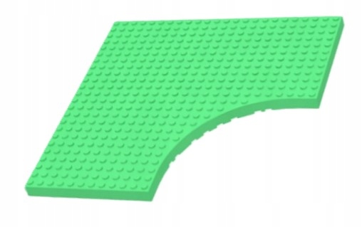 035z1. Lego Płytka 24x24 Light zielona jasna 6161 1 fffea84020c00b41fbeb8835c90c1571