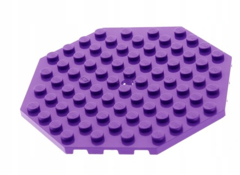 031aa. Lego 89523 fiolet płytka oktagon 10x10 1szt 1 260ae6a054f763068867d80ad6dbc088