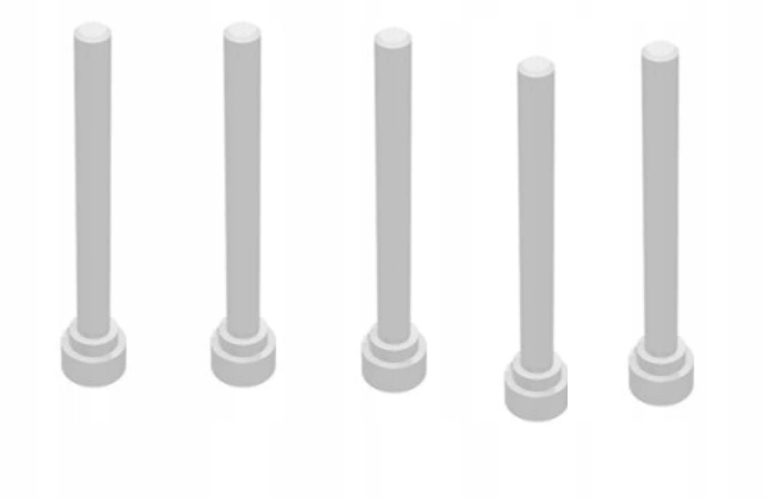 193b. Lego 3957 Antena biała 5 szt prosta końcówka 1 c0a83fb71af606fe2522dfa071a4d112