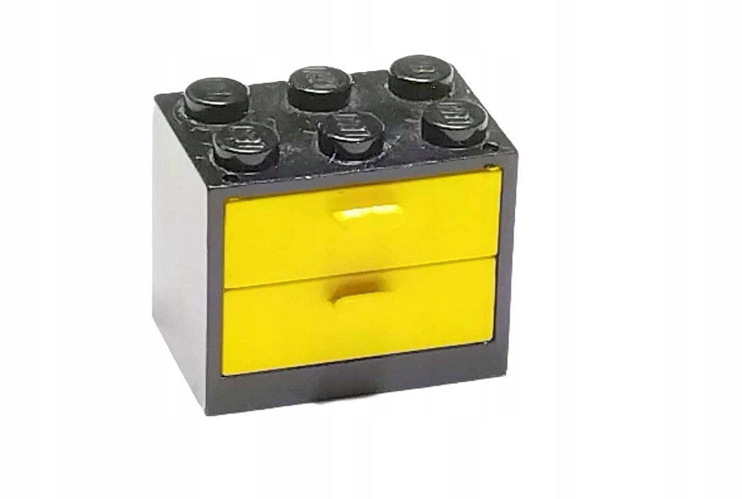 133G2. LEGO skrzynia kontener szafka z szufladami szuflada 4532 + 4536 1 760123ab647e07cfd1816790f937ba06