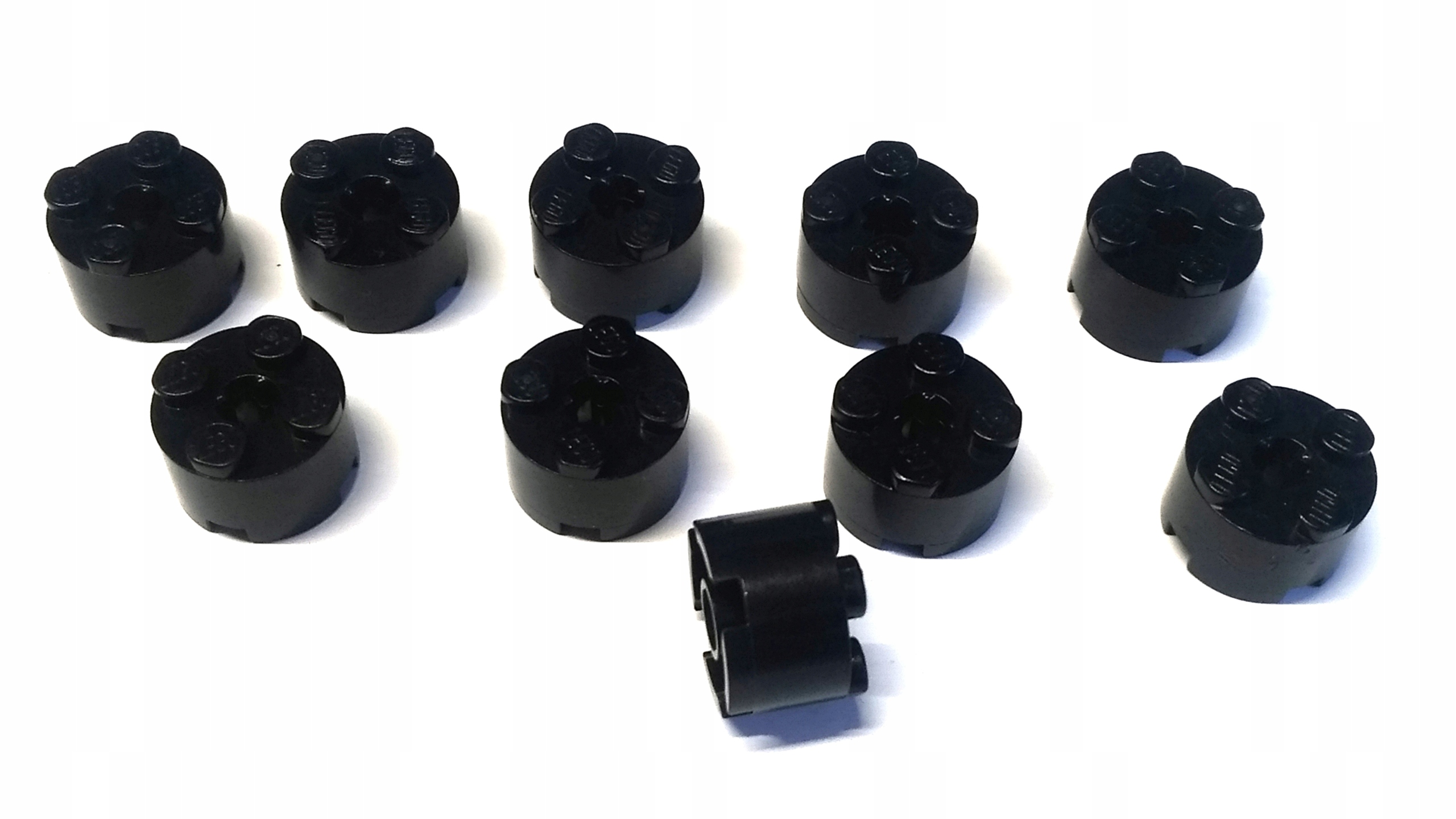 087d. Lego 2x2 czarne brick Round 6143 - 10 szt 1 53ec4aed301037f43179f7aee6bdf4e1