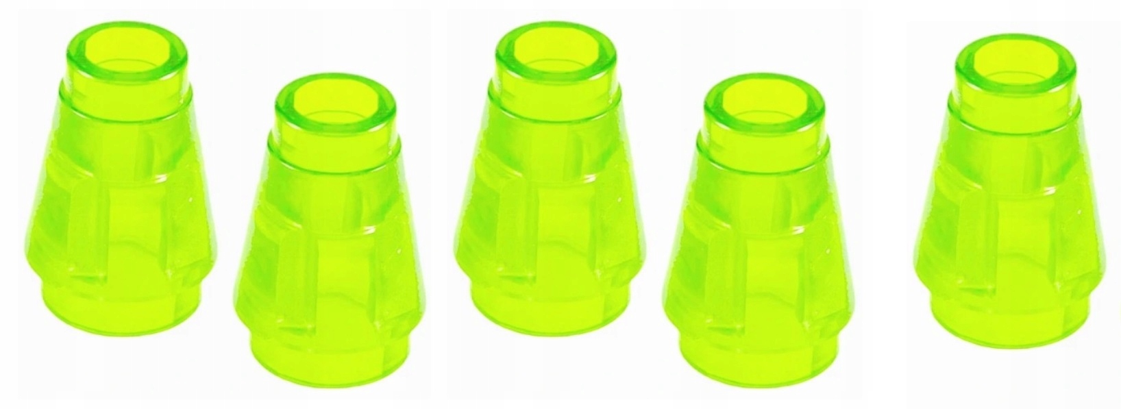 275i9. Lego space Blactron stożek 1x1 4589b Trans Neon Green 5 szt 1 9f28163e97ad25311f69e9ba410ea800
