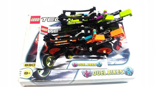 66Y1. Lego technic 8305 Duel Bikes brak figurek 1 bc6cc0cdaab0f6e117888b16993d156a