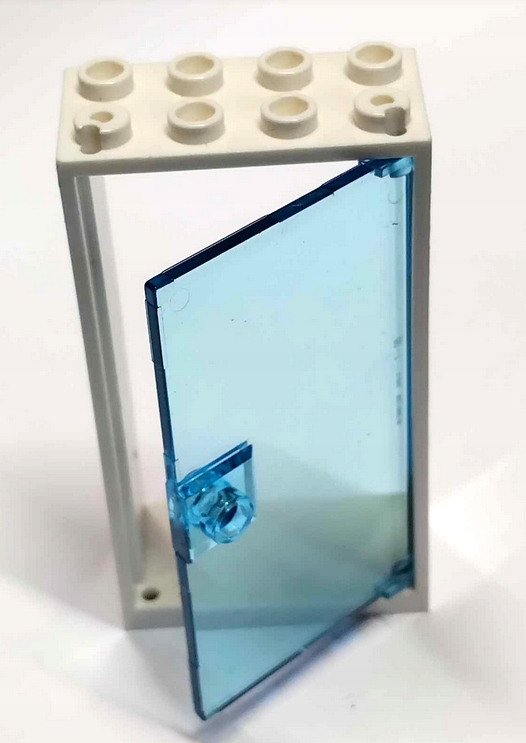 278c8c. Lego drzwi rama skrzydło 2x4x6 60599 szyba 80683 Drzwi 1x3x6 2 9ca096a286a10270d23eb858a56bf702
