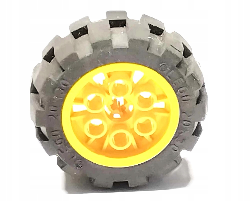 K2 Lego Technic Koło (opona + felga) 20x30 4266 żółta 1 komplet 1 70224e3551a03ff58833e3f1c51be4e3