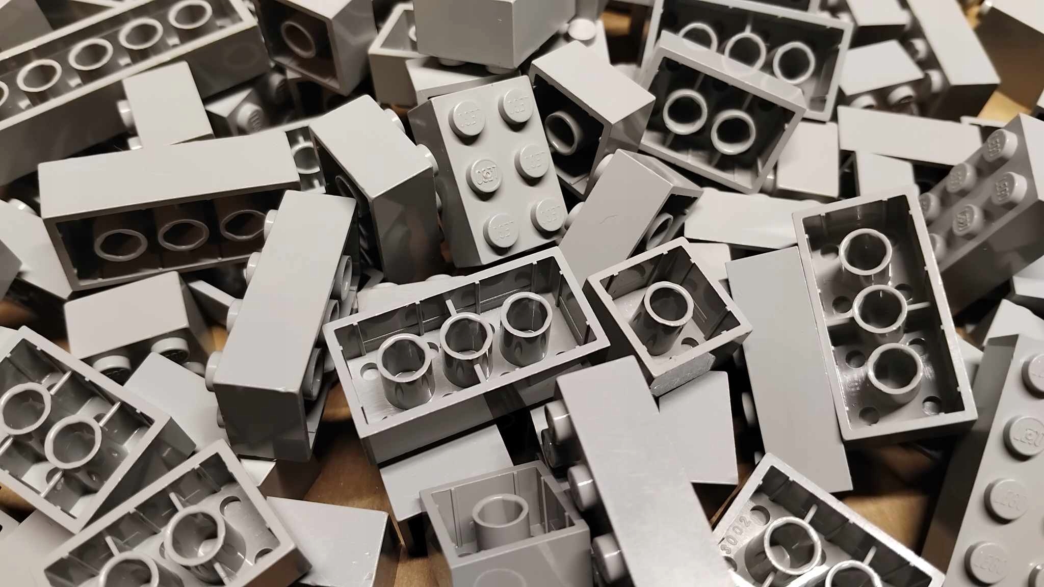 071. Lego szare jasne old brick 0,05 kg MIX 2x8, 2x2 itd 50g 1 e711fb97bf00440304d13c18e96b7ddb